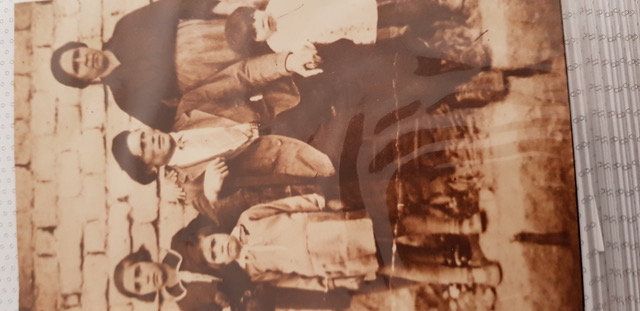 Antonio Miron, sa femme Dolores et leurs trois  enfants en 1936